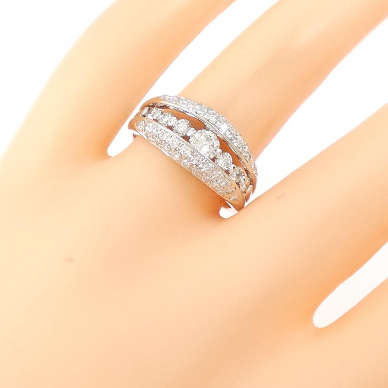 PT900 ダイヤモンド リング 1.03CT