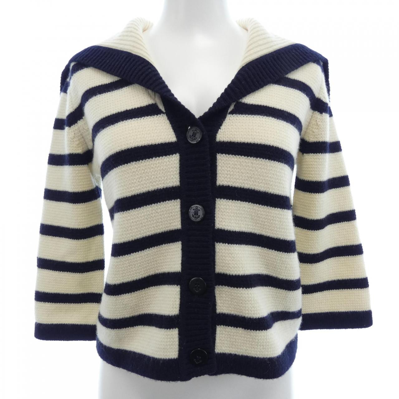 クリスチャンディオール CHRISTIAN DIOR DIOR MARINIERE 224G02AM309 カーディガン