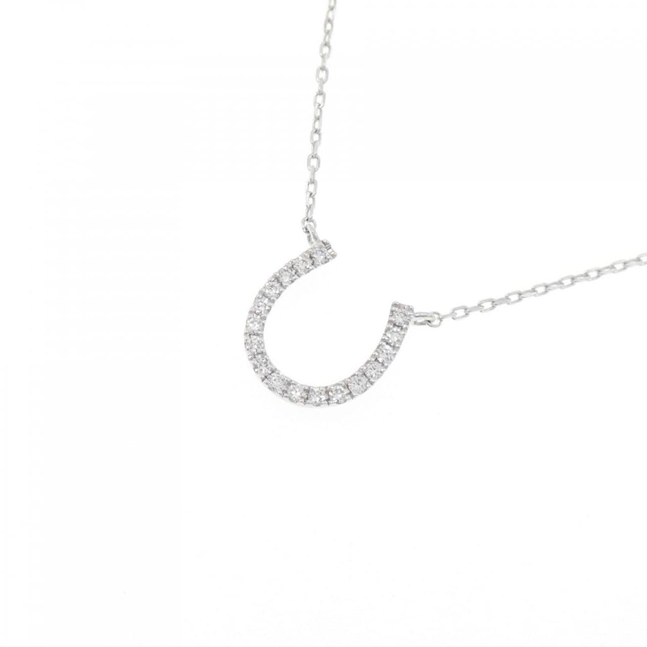 スタージュエリー ホースシュー ダイヤモンド ネックレス