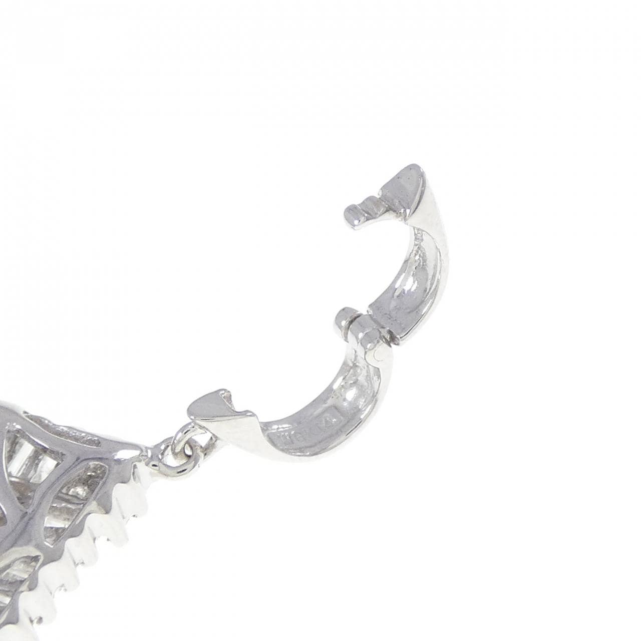 K14WG ダイヤモンド ペンダント