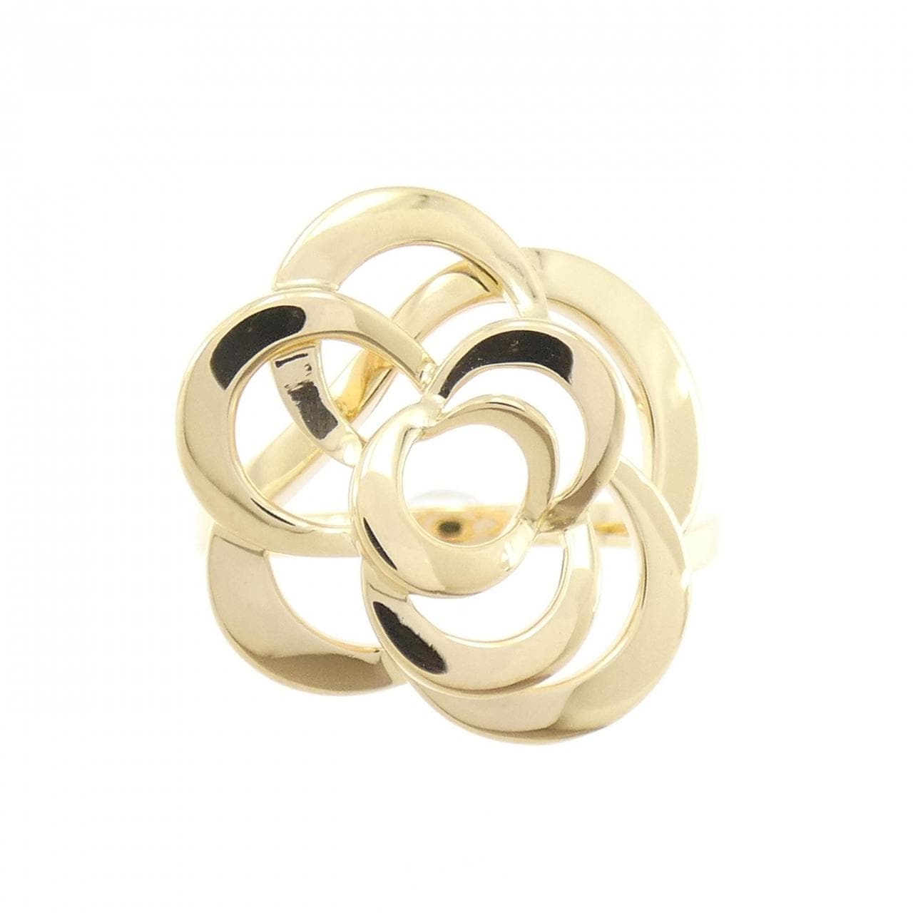 シャネル カメリア リング