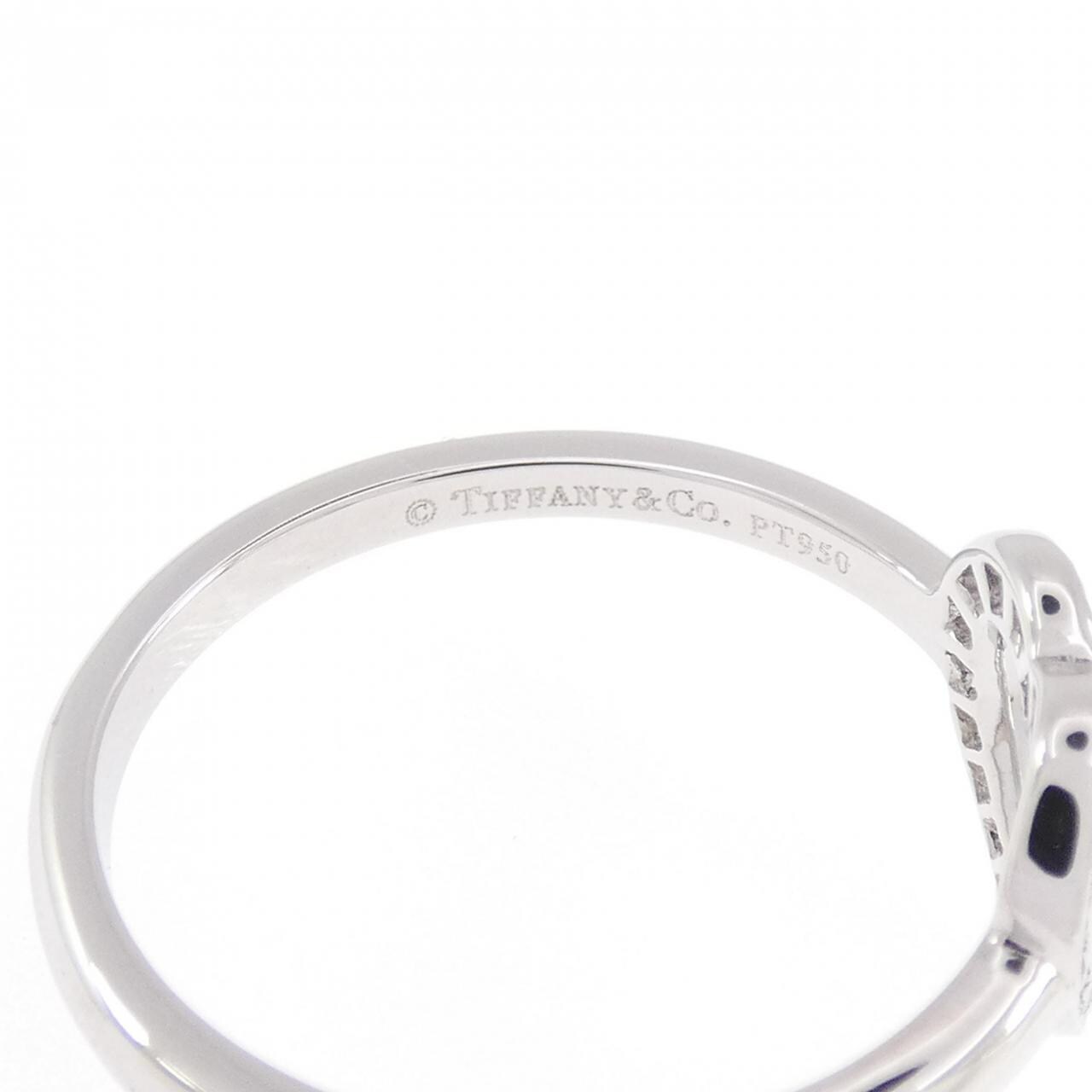 ティファニー センチメンタル アウトライン リング