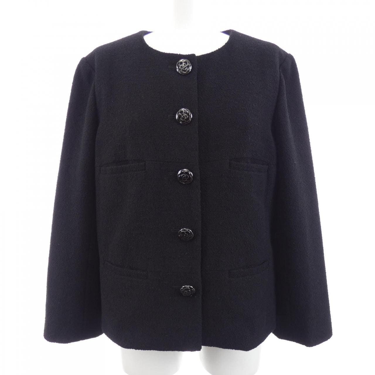シャネル CHANEL P52753V18196 15K ノーカラージャケット