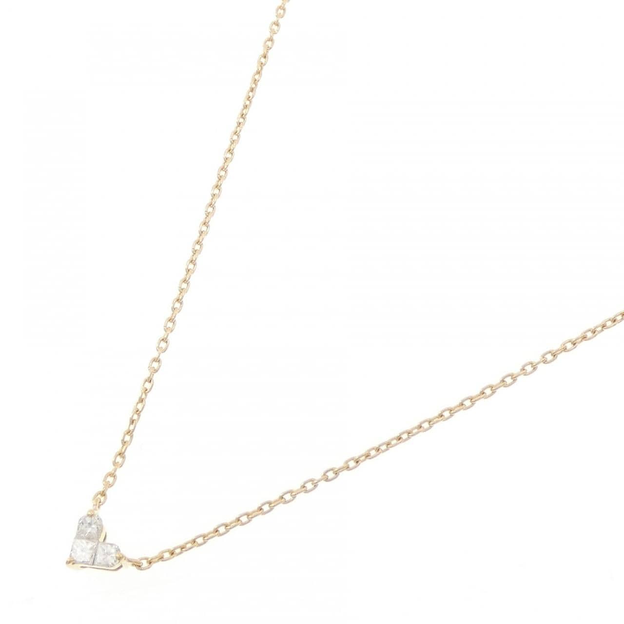 スタージュエリー ミステリアスハート ネックレス 0.10CT