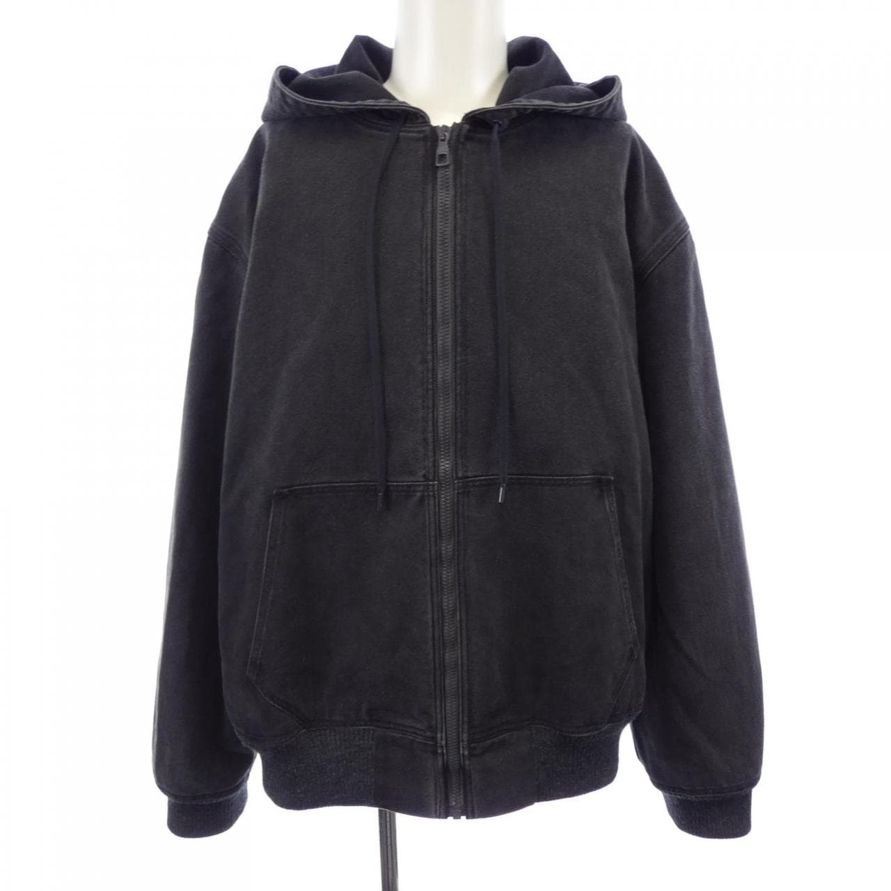 ルイヴィトン LOUIS VUITTON ジップスローデニムフーディウィズサッシュアンドパッチ HHA61WRDH ブルゾン