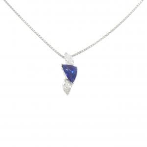 PT900/PT850 サファイヤ ネックレス 1.48CT