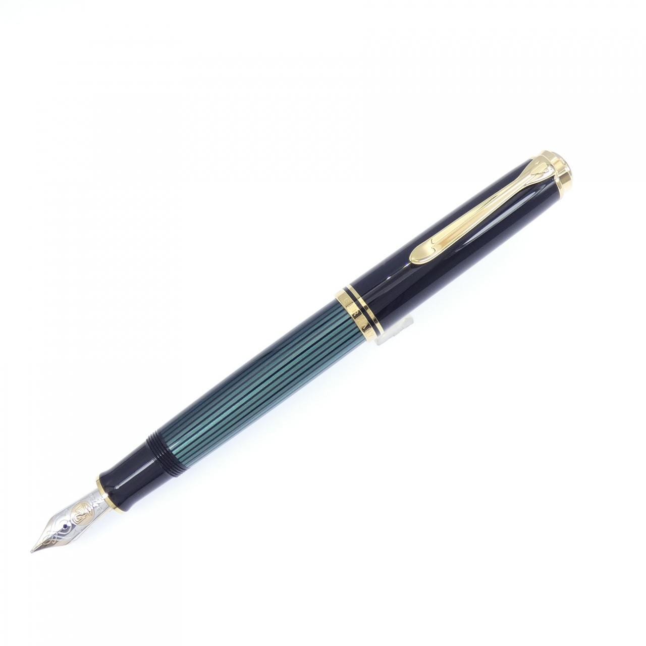 ペリカン スーベレーンM800グリーンストライプ 万年筆