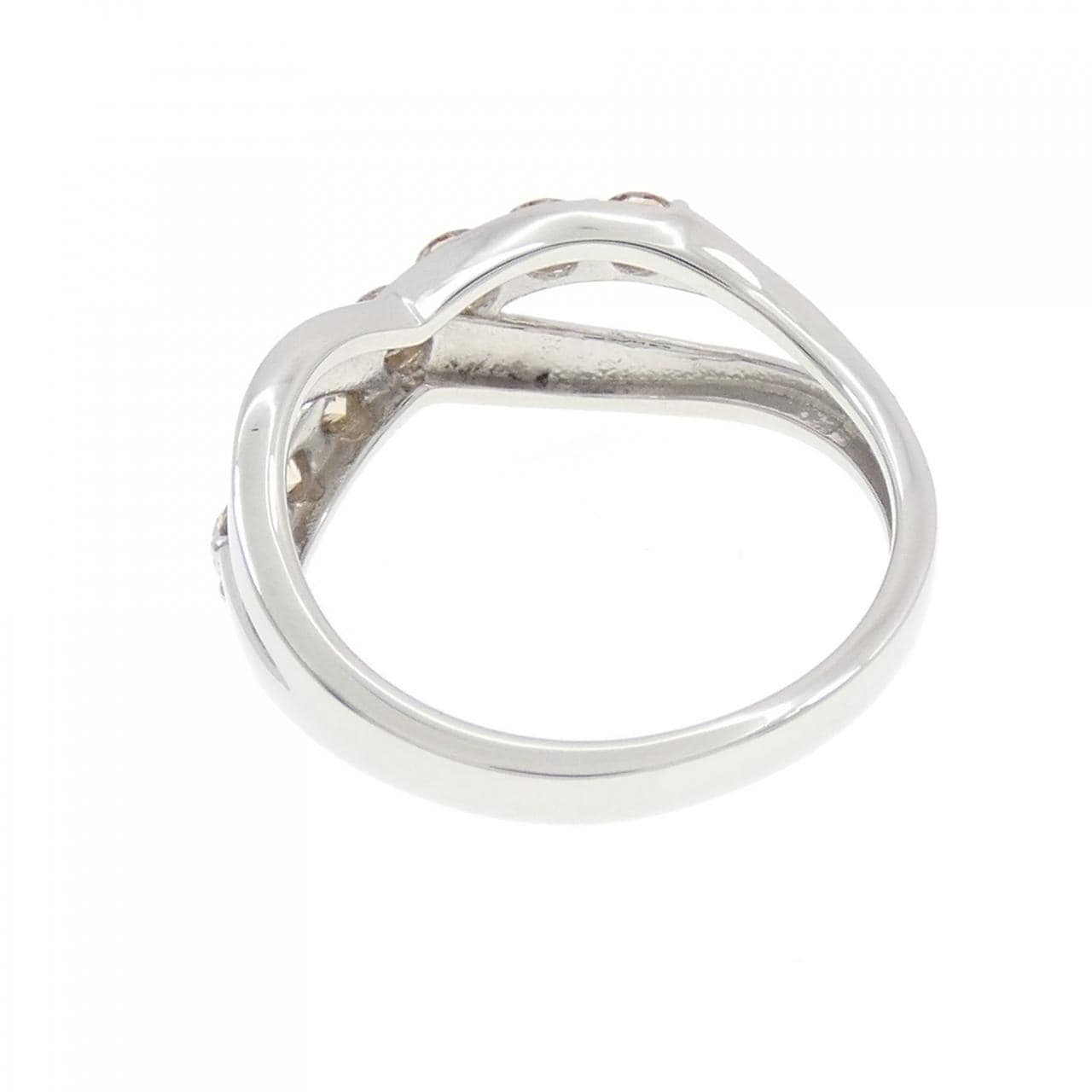 PT950 ダイヤモンド リング 0.5CT