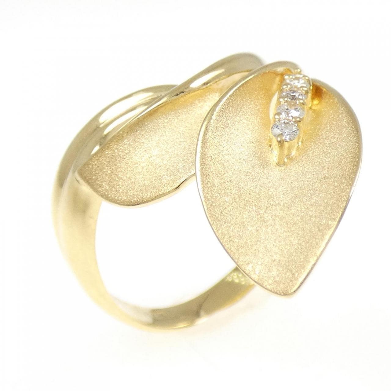 K18YG ダイヤモンド リング 0.09CT