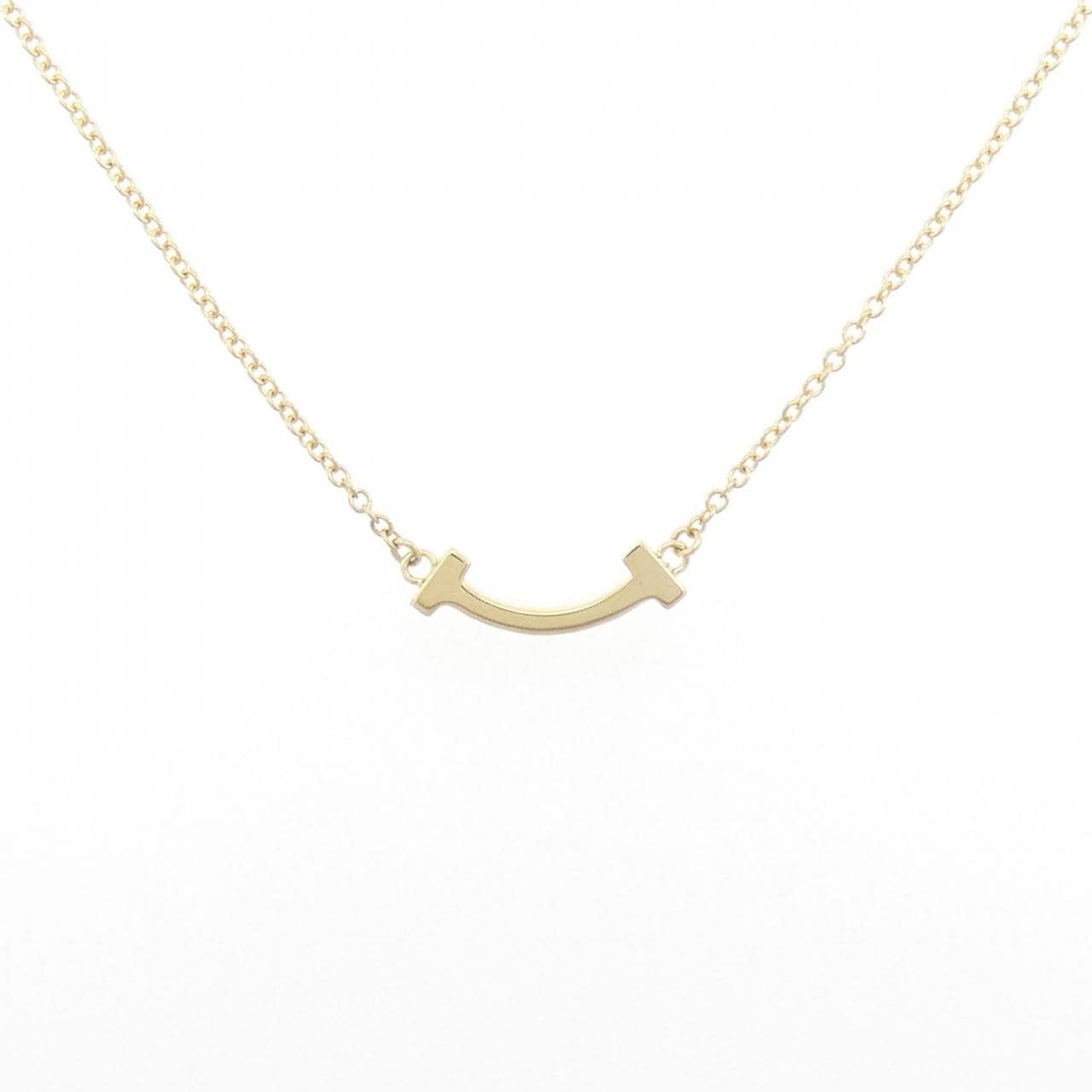 ティファニー Tスマイル ミニ ネックレス