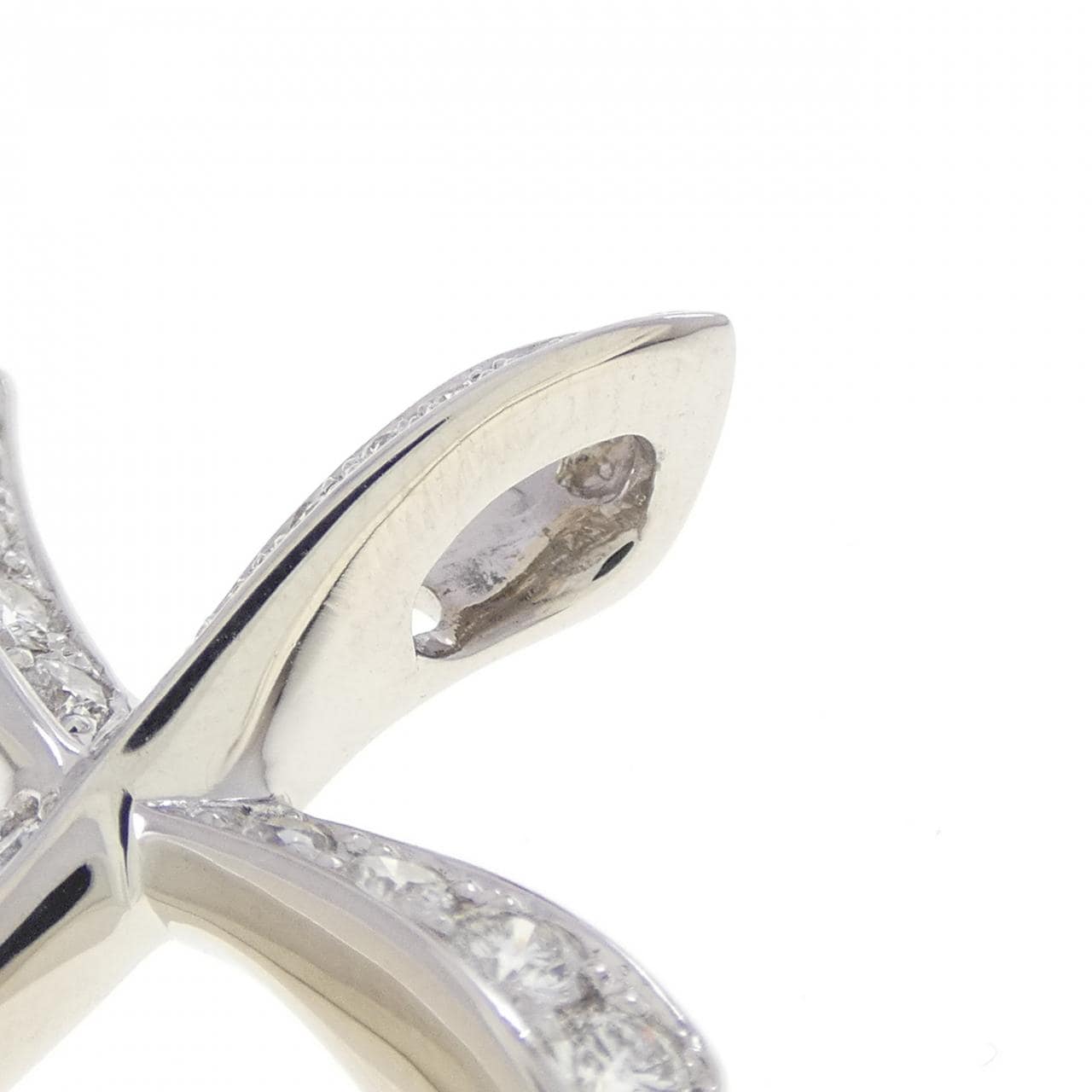 PT900 クロス ダイヤモンド ペンダント 0.71CT