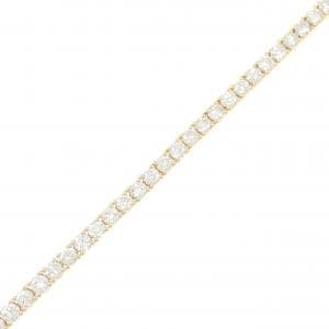 【リメイク】K18YG ダイヤモンド ブレスレット 4.27CT