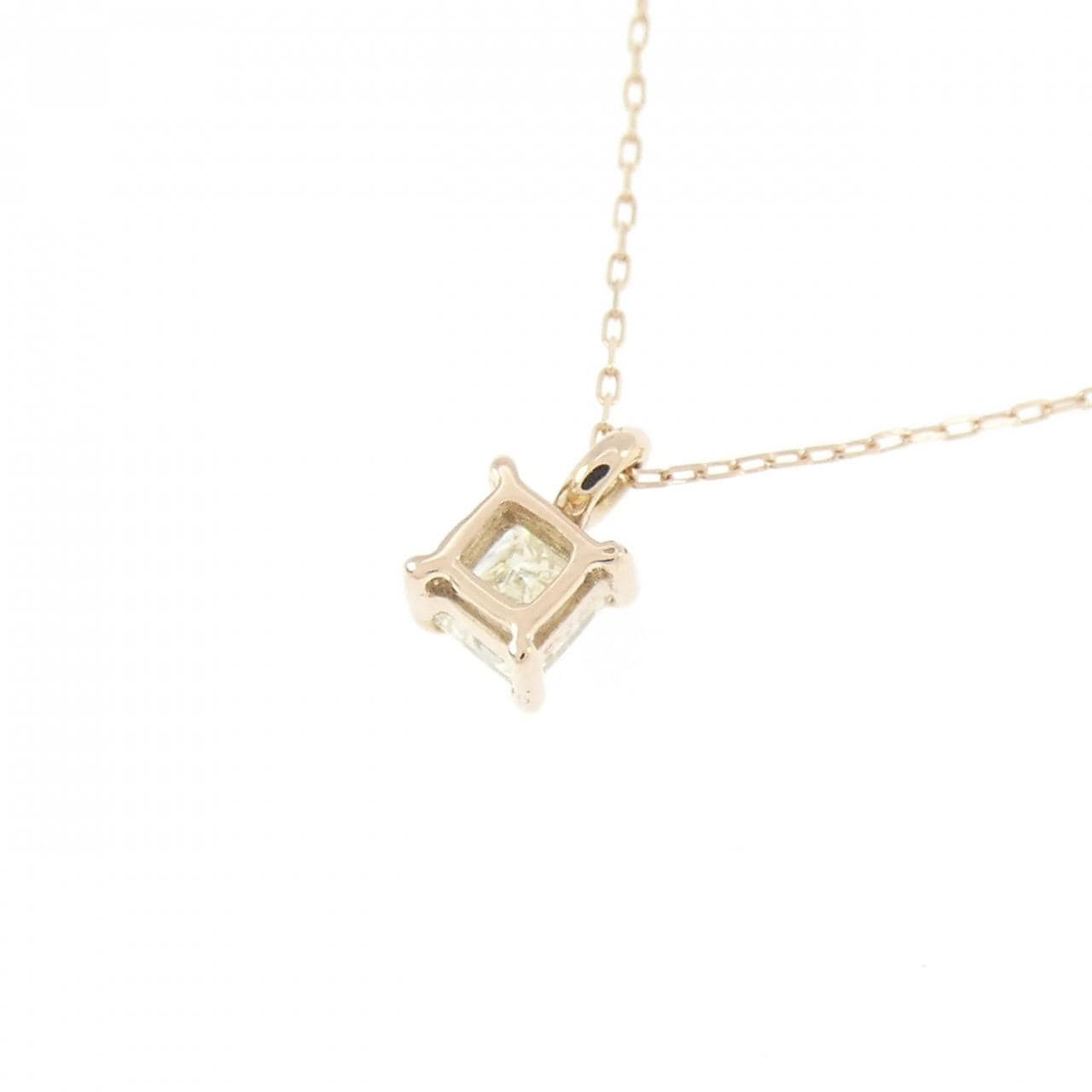 K18PG ダイヤモンド ネックレス 0.15CT