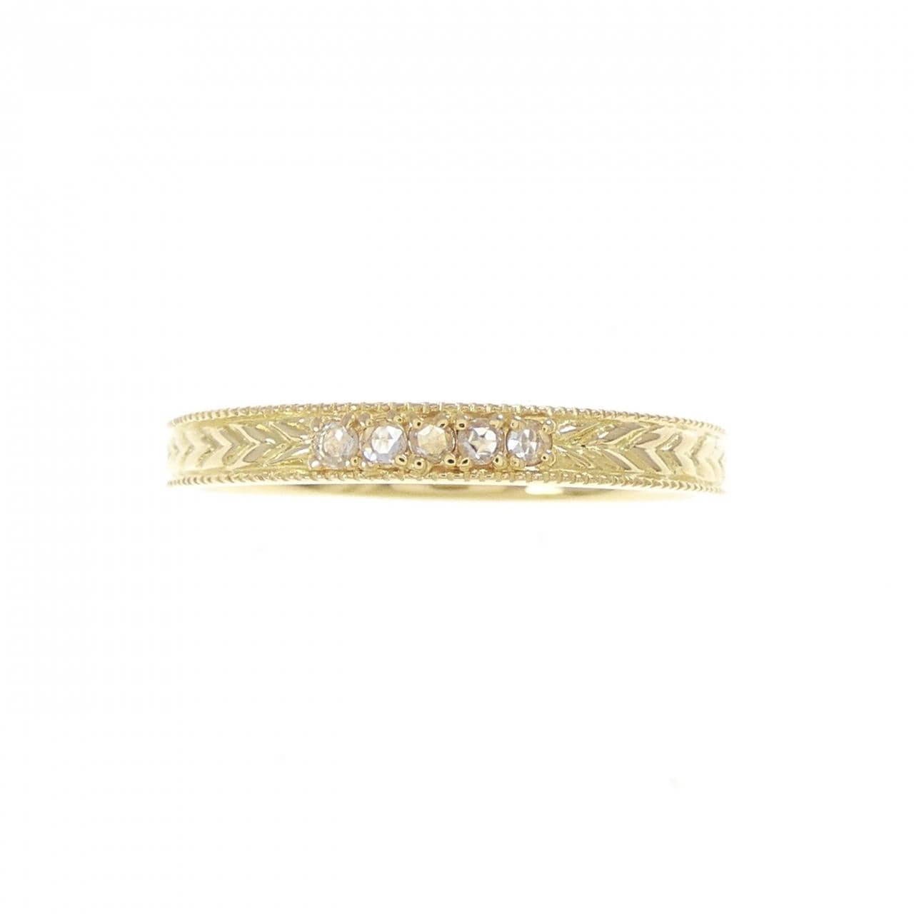 K18YG ダイヤモンド リング 0.05CT