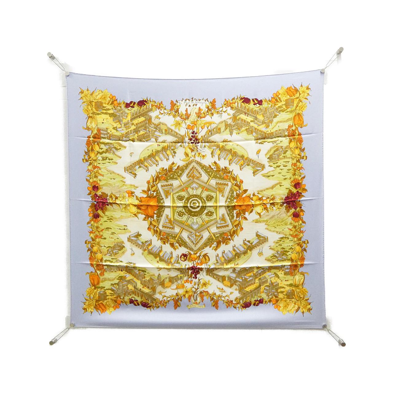 エルメス AU PAYS DE COCAGNE カレ スカーフ