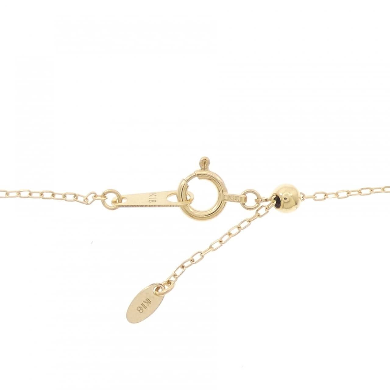 K18YG ダイヤモンド ネックレス 0.20CT