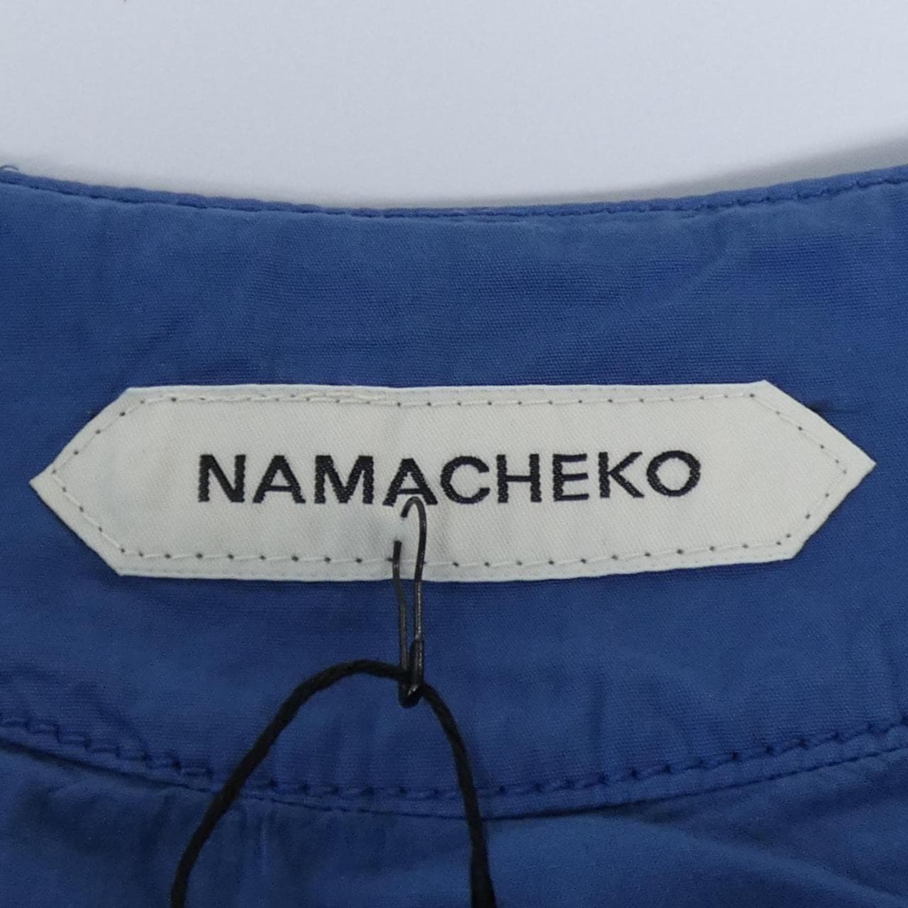 メンズ名作namacheko 変形ブルゾン　ジャケット　ブルー
