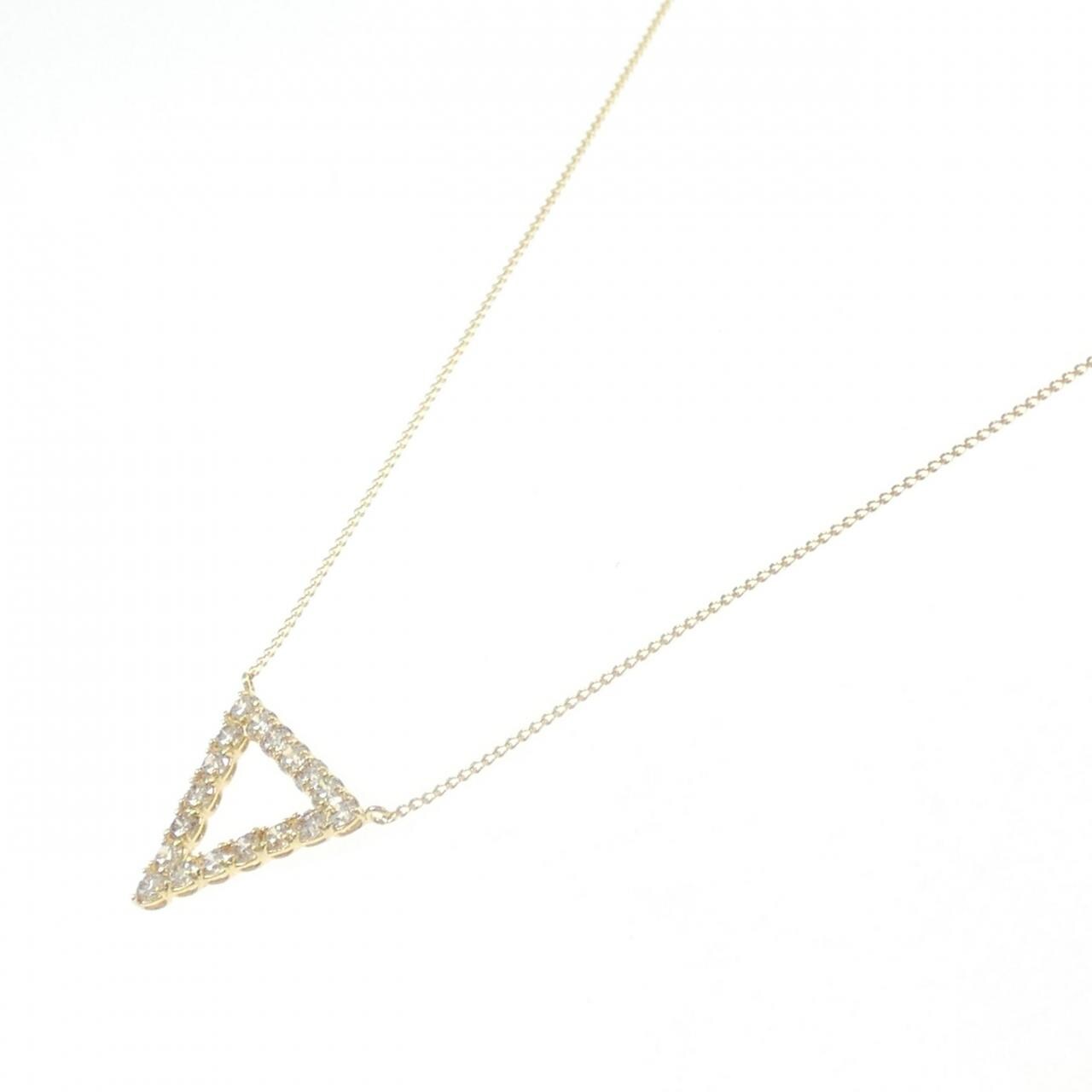 【新品】K18YG ダイヤモンド ネックレス 0.50CT