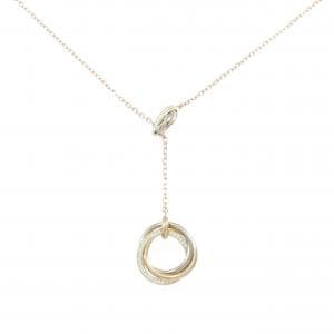 カルティエ トゥーフォートリニティ ネックレス