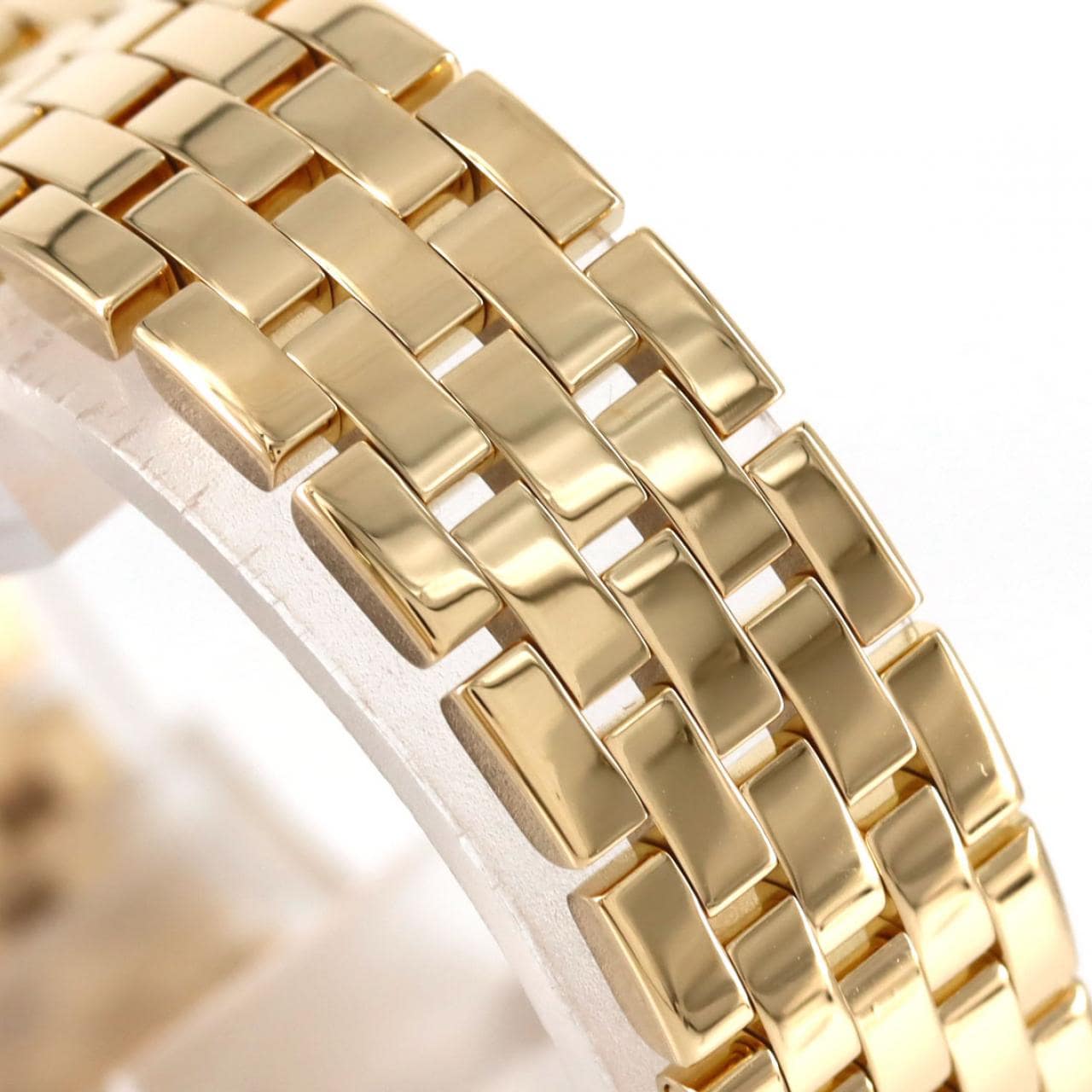 カルティエ サントスドゥモワゼルSM YG/D WF9001Y7 YG クォーツ