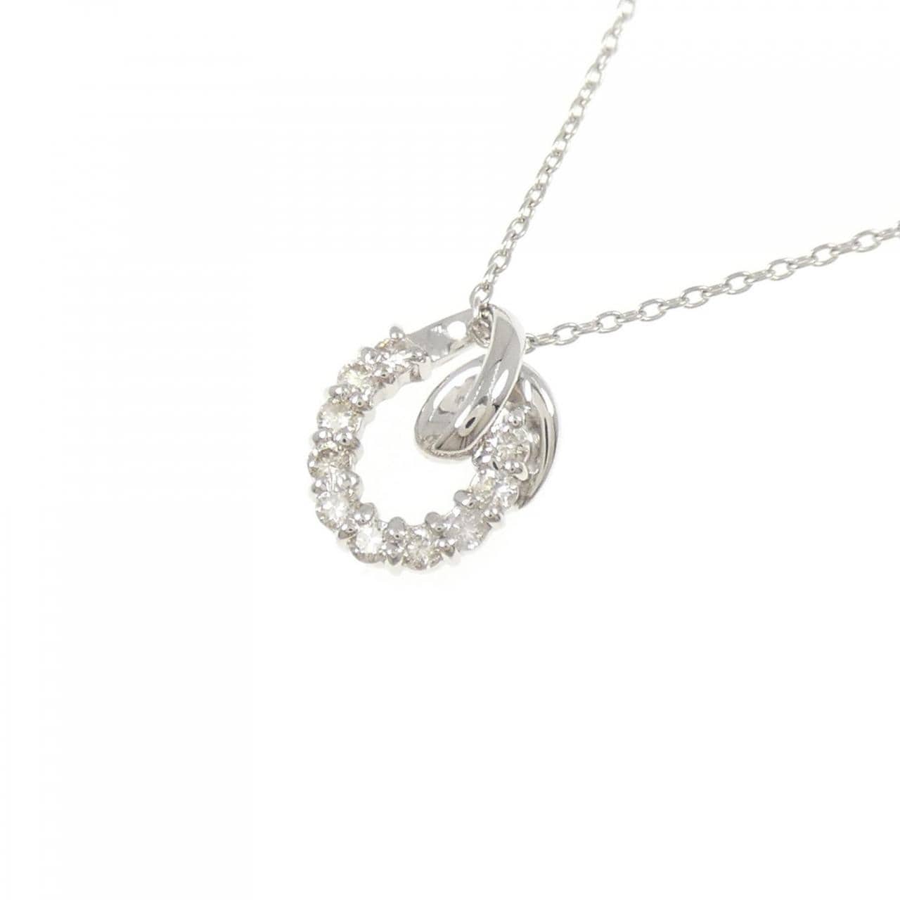 PT900/PT850 ダイヤモンド ネックレス 0.20CT