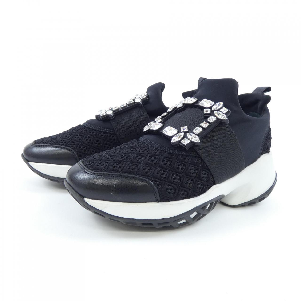 ロジェヴィヴィエ ROGER VIVIER ヴィヴ ラン　ストラスバックル スニーカー