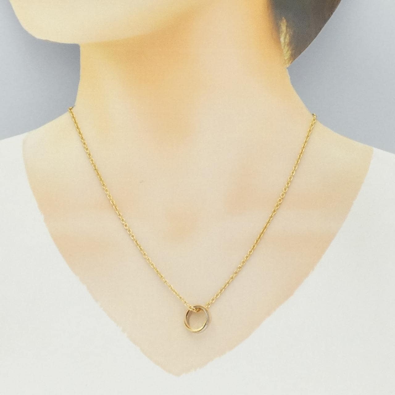 カルティエ トリニティ ネックレス