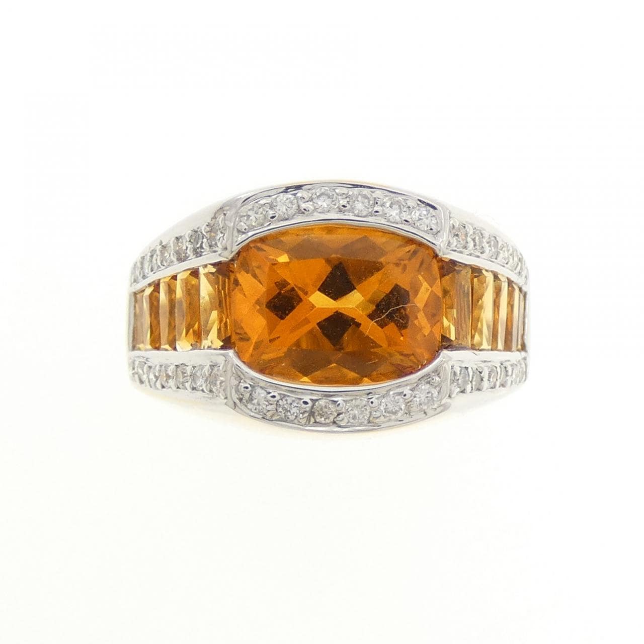 ポンテヴェキオ シトリン リング 2.89CT