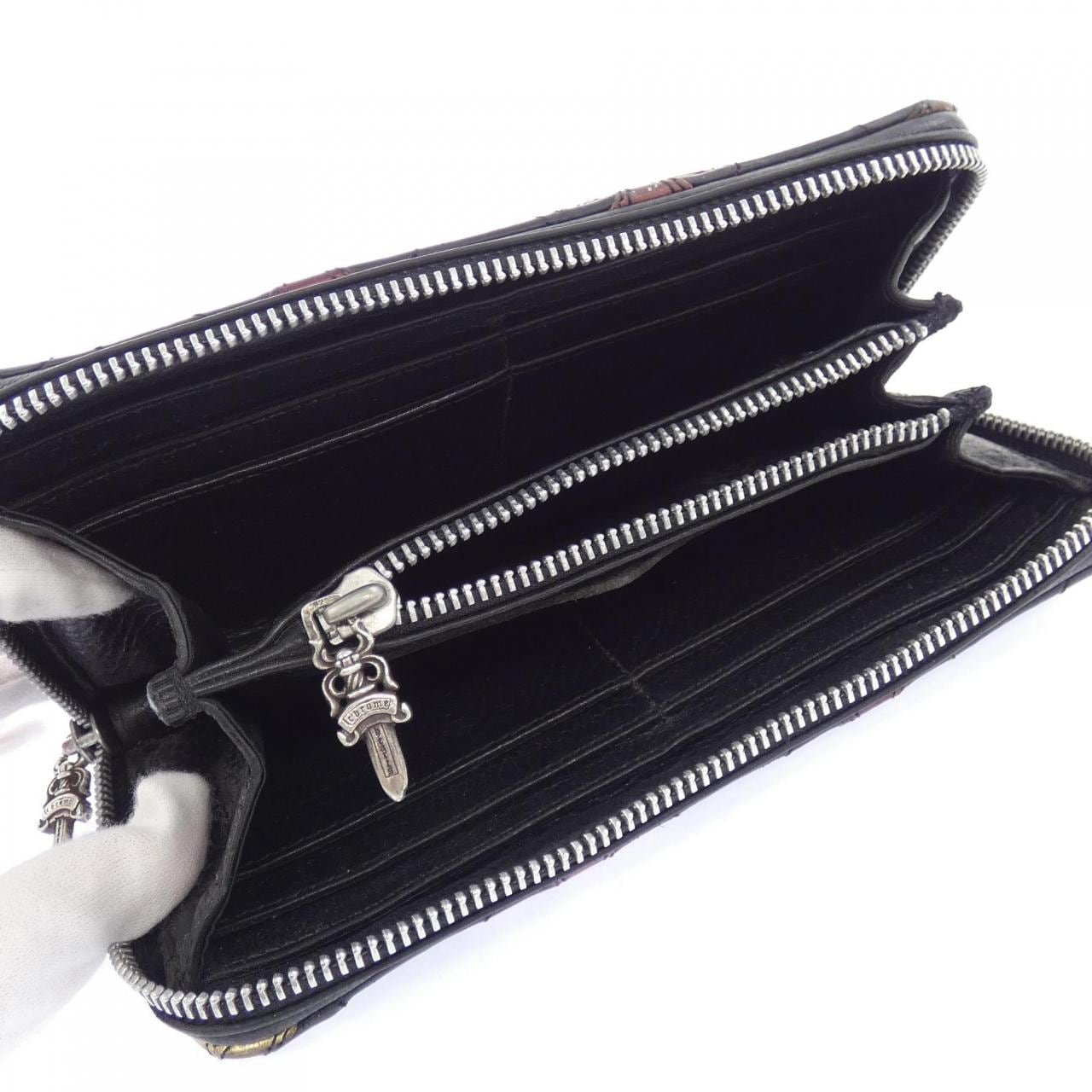 クロムハーツ CHROME HEARTS REC MULTI COLOR  レック マルチカラー パッチ WALLET