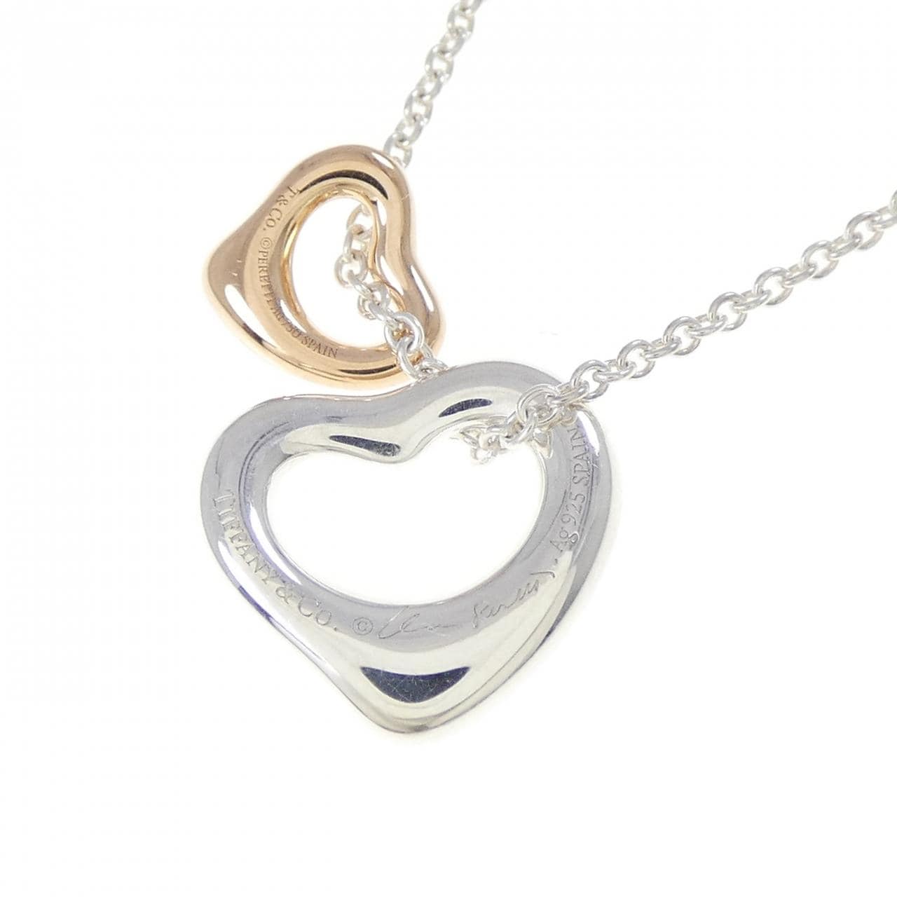 ティファニー オープンハート エクストラミニ ネックレス