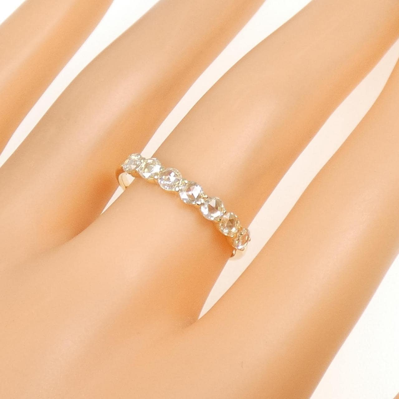 K18YG ダイヤモンド リング 0.58CT