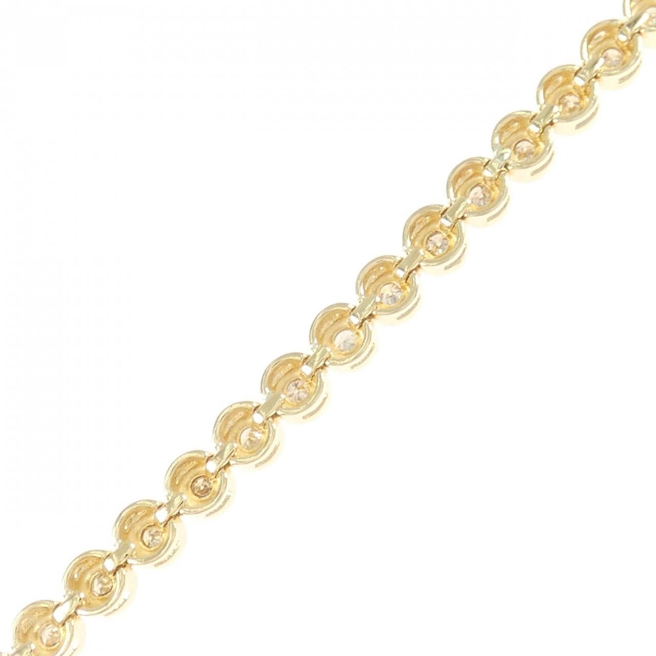K18YG ダイヤモンド ブレスレット 1.00CT