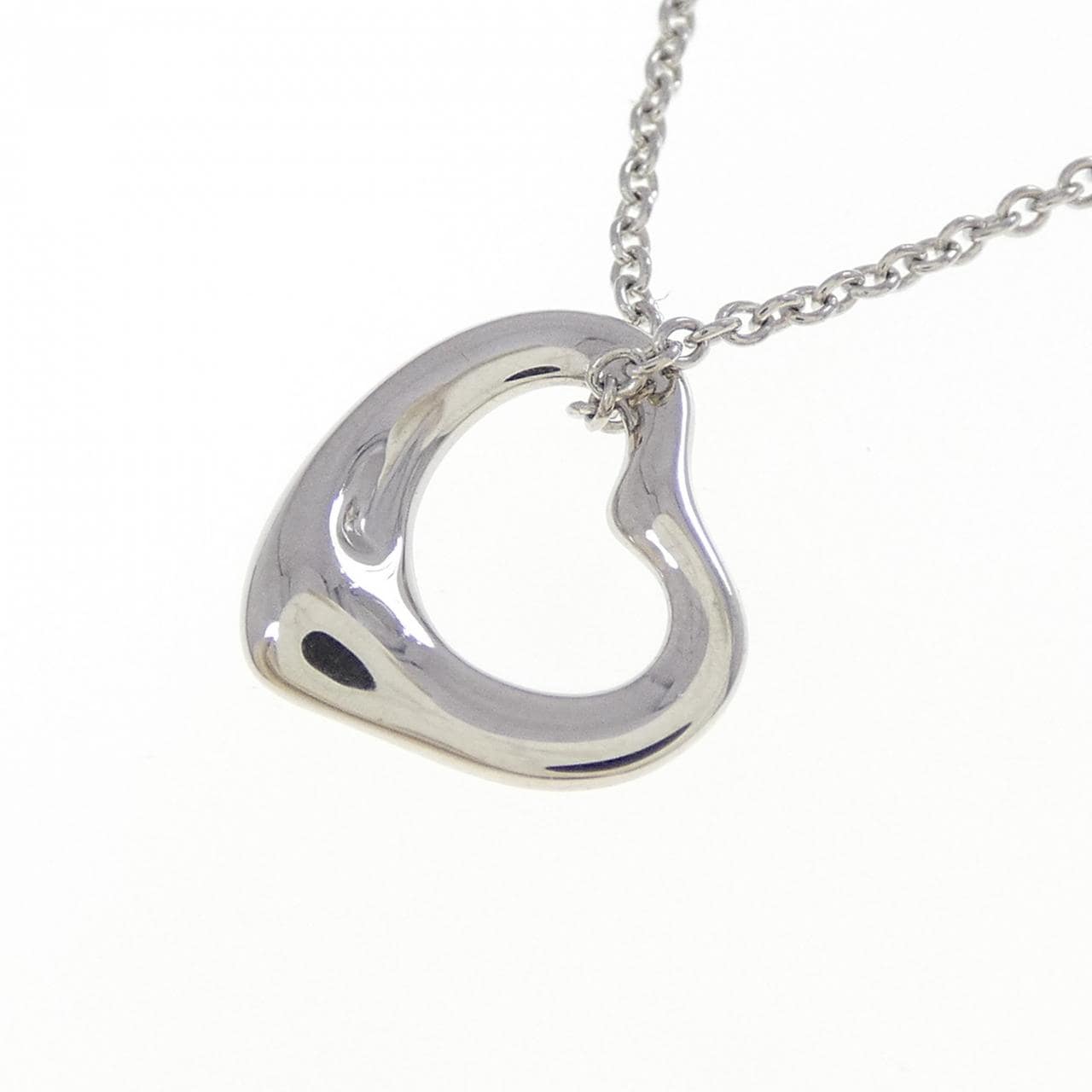 ティファニー オープンハート ミニ ネックレス