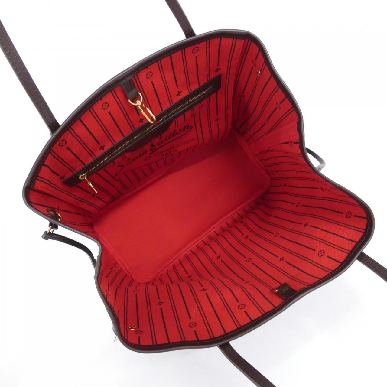 LOUIS VUITTON Damier Neverfull MM N51105 bag