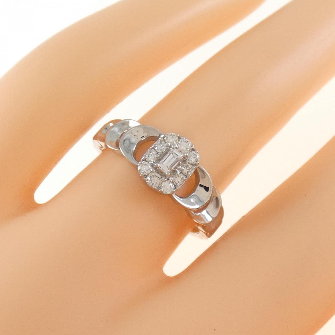 【新品】PT ダイヤモンド リング 0.20CT