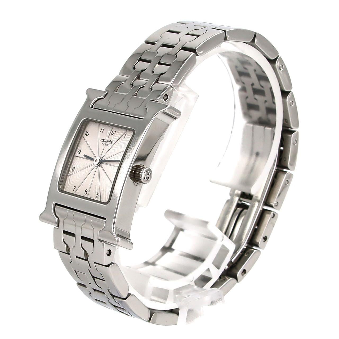 HERMES H 手錶 HH1.210 不銹鋼石英