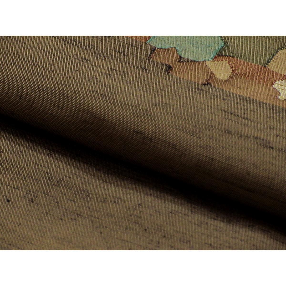 袋帯　上島洋山　リバーシブル