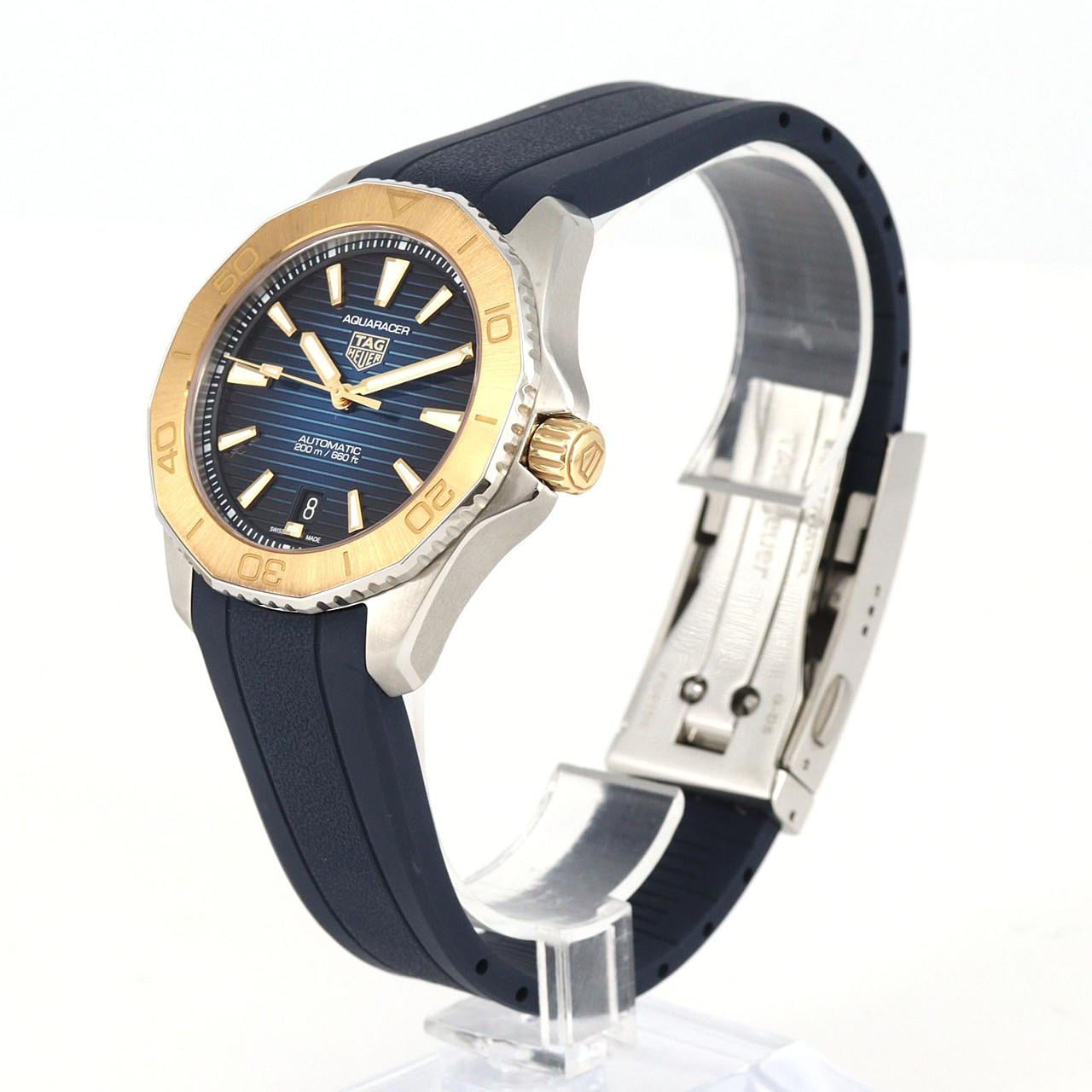 【新品】タグ･ホイヤー アクアレーサー プロフェッショナル200 デイト YGコンビ WBP2150.FT6210 SSxYG 自動巻