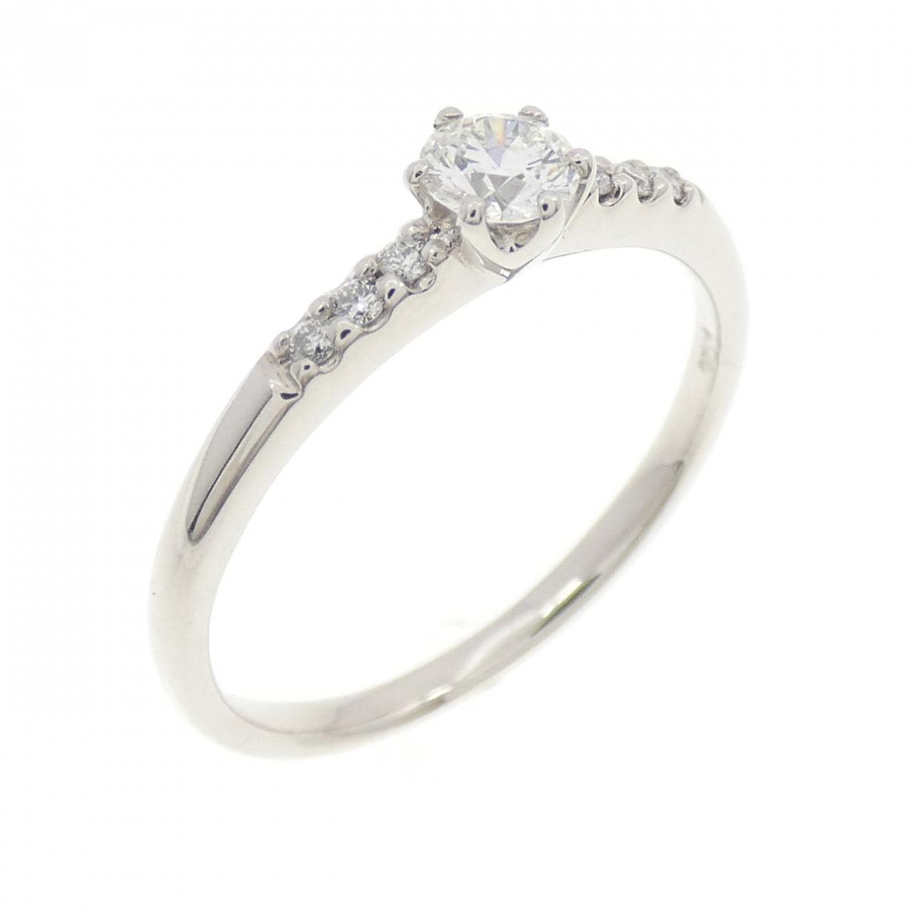 PT900 ダイヤモンド リング 0.195CT H VVS1 3EXT H&C
