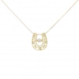 K18YG ダイヤモンド ネックレス 0.10CT