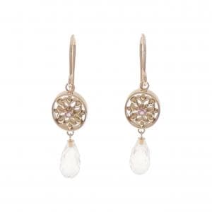 K18PG トルマリン ピアス