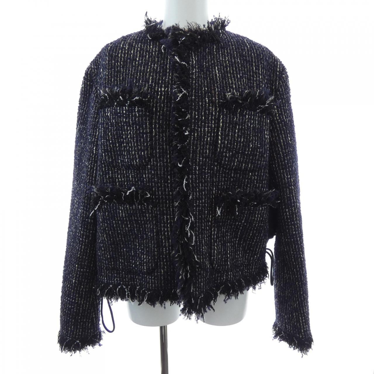 サカイ SACAI TWEED PADDED JACKET 23-06841 ジャケット