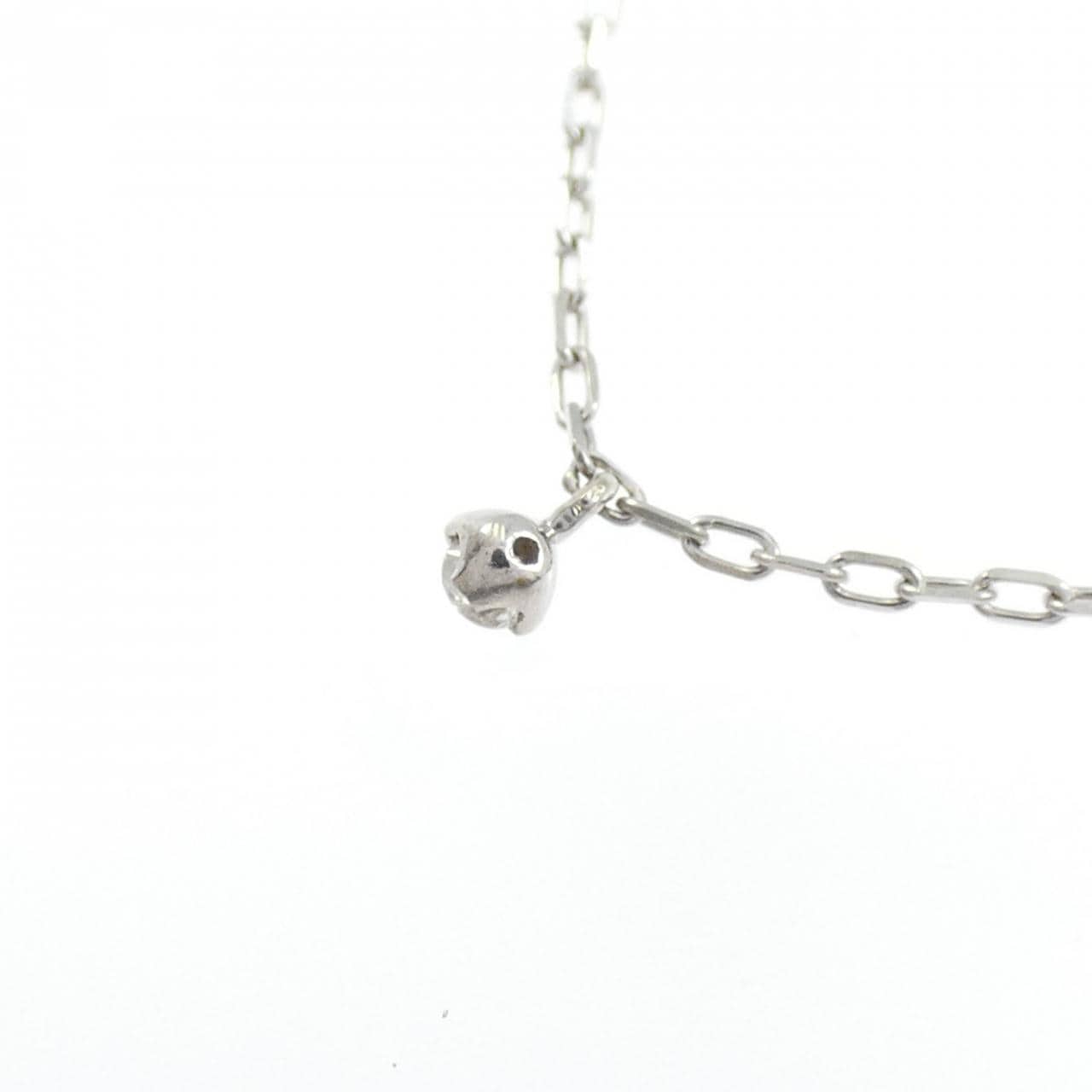 K10WG ダイヤモンド ネックレス 0.10CT