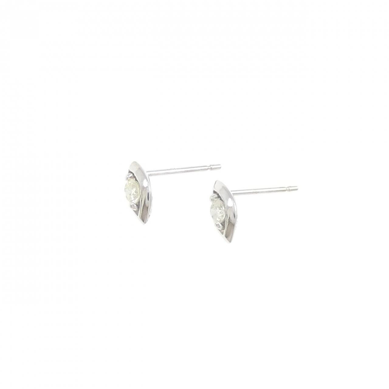 PT/PT900 ダイヤモンド ピアス 0.14CT
