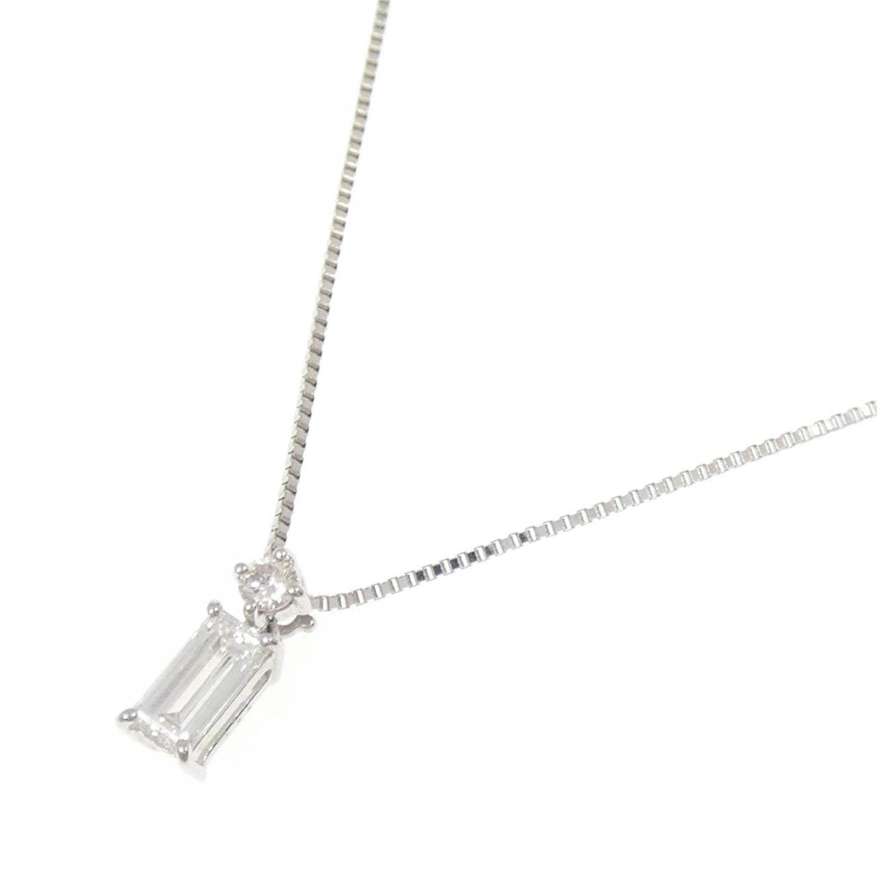 PT900/PT850 ダイヤモンド ネックレス 0.36CT