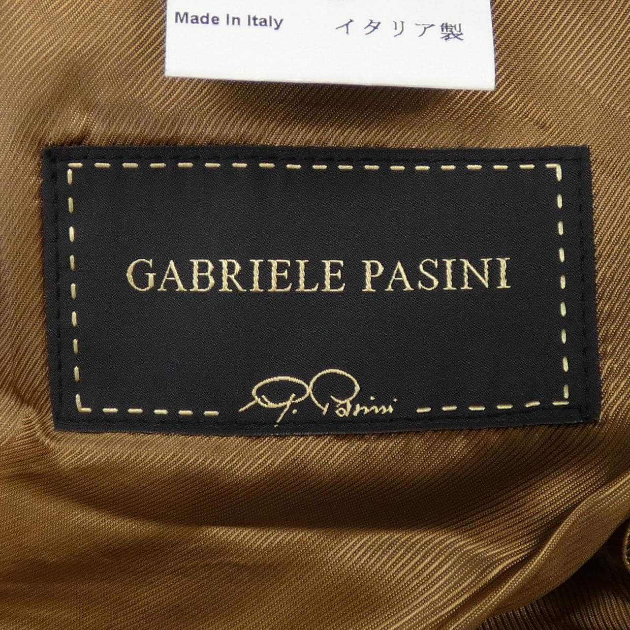 ガブリエレパジーニ GABRIELE PASINI ジャケット