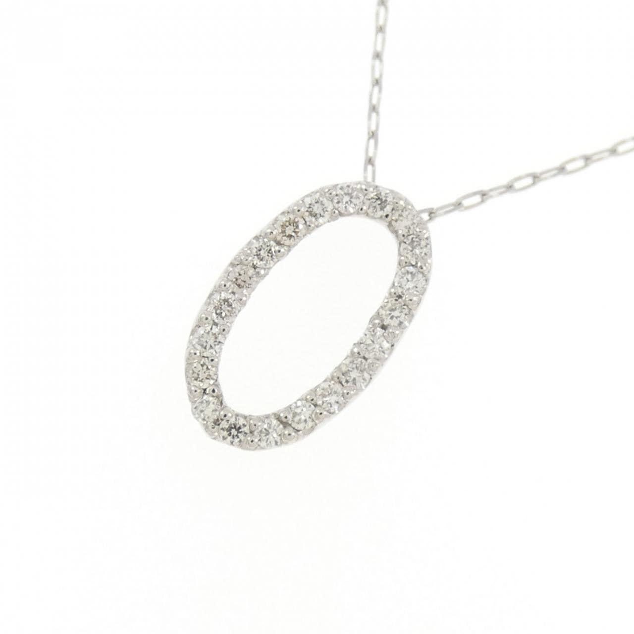PT900 ダイヤモンド ネックレス 0.10CT