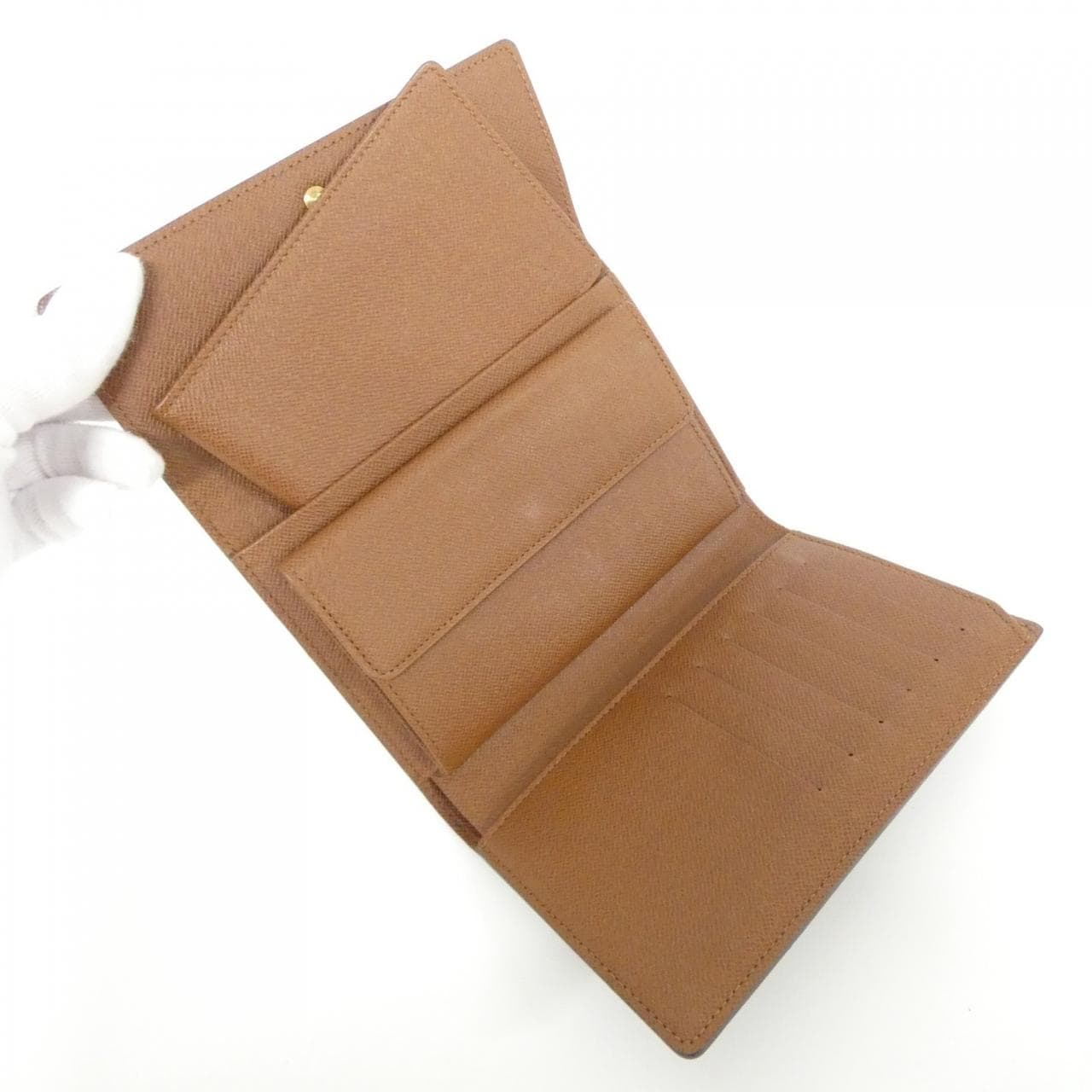 ルイヴィトン モノグラム ポルト トレゾール エテュイ パピエ M61202 財布