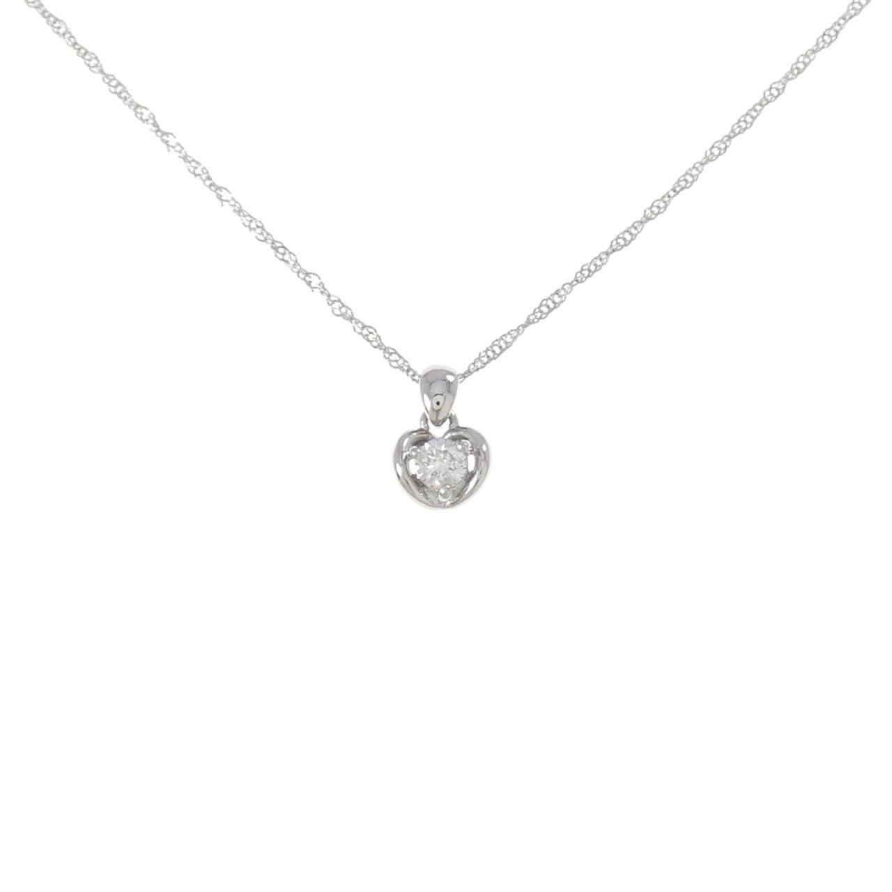 PT850 ダイヤモンド ネックレス 0.12CT