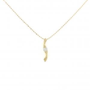 K18YG ダイヤモンド ネックレス 0.1CT